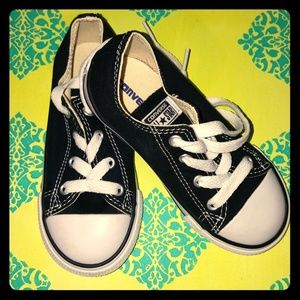 Children's classic Black Converse sneakers